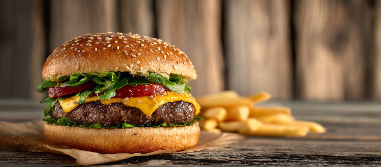 Unique Hut Pizza and Burger Express – Fast food delivery banner